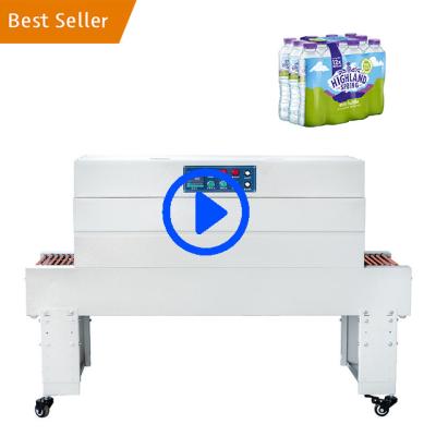 China Food Fully Automatic Heat Shrink Sleeve Wrapping Packaging Machine Heat Shrink Film Plastic Sealing Machine for sale