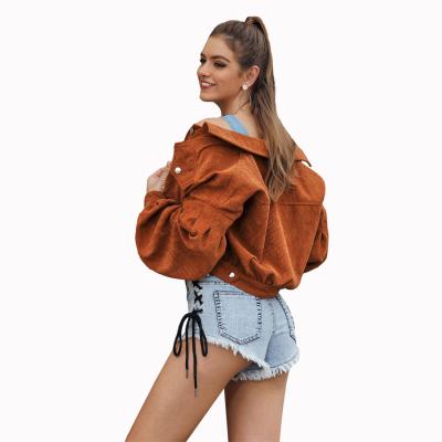 China Anti-wrinkle new arrival street style girl cool short casual jacket straight lapel jacket for sale