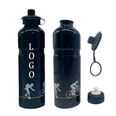 China Sustainable Portable 750ml Outdoor Sports Cycling Bottle Blank Sublimation Aluminum Sport Water Bottle With Cap Lid for sale