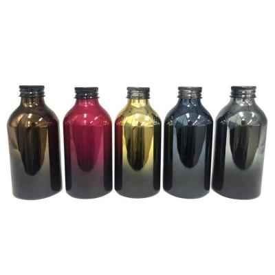 China Personal Care 280ml Galvanized Customized Screw Neck Aluminum Perfume Bottle for sale