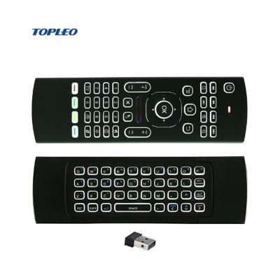 China 2.4Ghz BOX MX3 LED 2.4G Fly Air Wireless Remote Smart Mouse Android TV Keyboard Control PC for sale