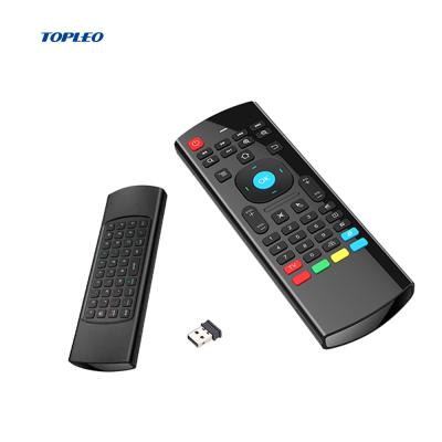 China 2.4G MINI Air Wireless TV Mouse Universal Keyboard MX3 Keyboard Air Remote Control Wireless Mouse for sale