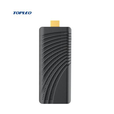 China Tool 128GB T6 pro desktop mini pc stick ddr4 mini computer Topleo in 10 ssd t6 mini desktop stik itx pc case for sale