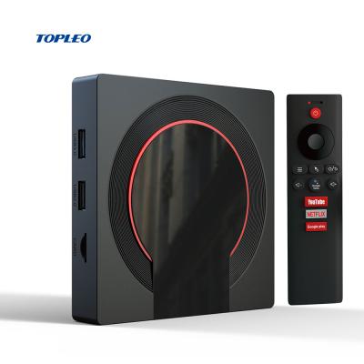 China Wholesale CPU Amlogic S905X3 TOPLEO i96 Pro Amlogic S905X3 Quad-core 4GB ddr4 TV Box Android 9.0 OEM Smart TV Box for sale