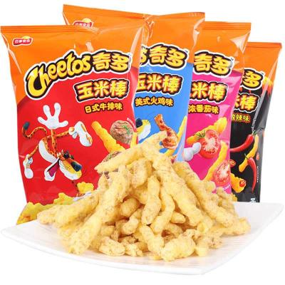 China Natural Cheetos Corn Chips Puffed Food Corn Strips 90g cheetos chips for sale