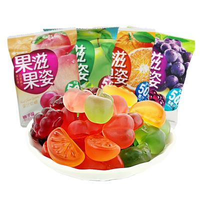 China Confectionery Wholesale 60g Normal Soft Chewy Gummy Candy Jelly Candy for sale