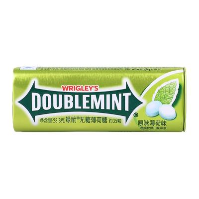 China Wrigley's 23.8g Doublemint Sugar Free Mints Variety Fruit flavors can for sale