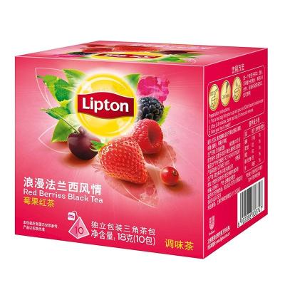 China Lipton Fruit Tea Bag Lip S10 Ton Variety Flavor Instant Tea Bags 10 Cups Tea for sale