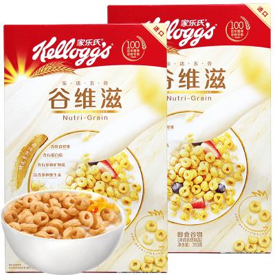 China Low-CARB Instant Cereal Kallegg's Nutri-Grain 175g Breakfast Partner Only For 5-Star Hotels Breakfast for sale