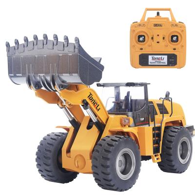 China RC Model TongLi 1583 toy rc wheel loader 1/14 scale radio control heavy metal building model car for sale