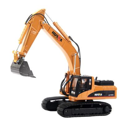 China Toy TongLi Professional Durable Construction Diecast Toy Engineering Diecast Vehicle Toy 1/40 Alloy Metal Excavator Model Car for sale