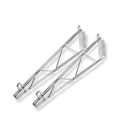 China Durable Chrome Wire Shelves Wall Mounted Bracket for sale