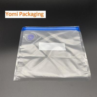 China Safety PEVA Food Storage Bag Ziploc Snack Bags for Food Organization and Storage with Easy Open Labels for sale