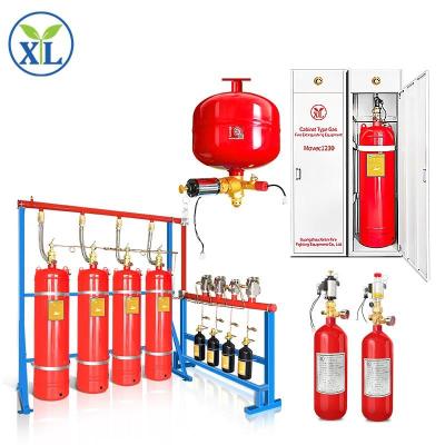 China Clean Extinguisher Agent Hfc-227ea Fire Suppression System For Storage Room Fm200 Data Center for sale