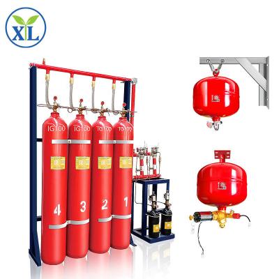 China Inergen Ig541 Fire Suppression System Mixed Gas Fire Extinguisher 80L / 20MPa for sale