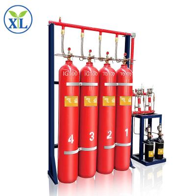 China 80L Ig100 Mixed Inert Gas Fire Extinguishing System for sale