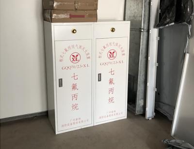 China HFC-227ea Fm200 Suppression System Fire Rated Fire Extinguisher Cabinets Kitchen for sale