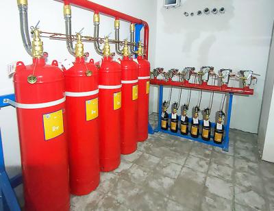 China Fire Suppression System Fm200 Fire Protection For Valuable Instrument Room for sale