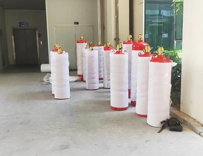 China 120L HFC-227ea Clean Agent Fire Extinguishing System Fm 200 Tank Cylinder Manufacturer for sale