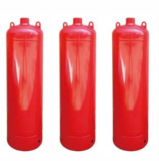 China Empty Fire Suppression Equipment Cylinder System Hanging Tank Fm200 Gas Cylinder Professional Manufacturers Direct Sales for sale