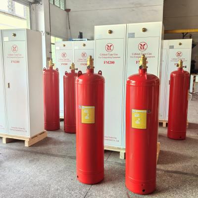 China Automatisches Feuerlöschsystem Umweltschonendes Feuerlöschsystem FM200 ohne Verschmutzung Für Archive zu verkaufen