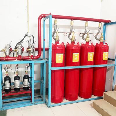 Cina IG541 Sistema di estinzione del fuoco a gas inerti puliti Equipaggiamento automatico di estinzione del fuoco per sala di comunicazione in vendita