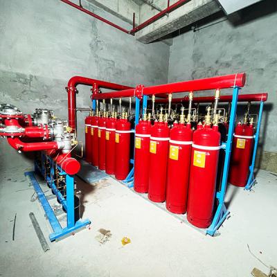 China Inert Gas Fire Suppression System With IG541 For Environmentally-Friendly Fire Control for sale