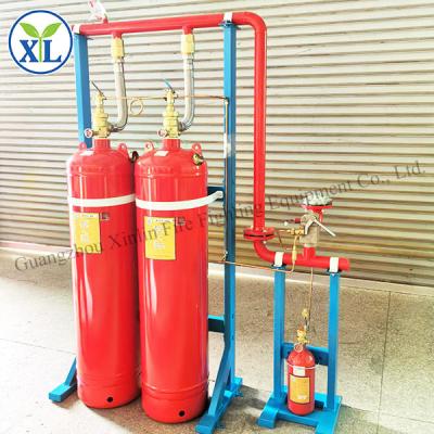 China FM200 Gas Suppression System Maximum Working Pressure 8MPA Filling Density ≤1080kg/m3 Automatic Fire Extinguishing System for sale