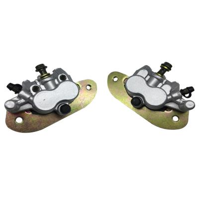 China Aluminum Rear Left & Right Brake Caliper With Pads Set For YAMAHA UTV RHINO 700 2008 2009 2010 2011 2012 2013 1XD-2580W-00-00 for sale