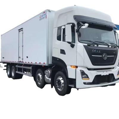 China Dongfeng refrigerated meat transport truck with thermoking 11 - 20T refrigeration unit for sale