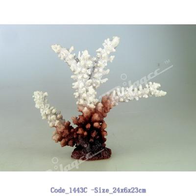 China Viable Artificial Coral Aquarium Ornament Set Colorful Aquarium Decoration for sale