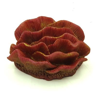 China Viable Artificial Coral Aquarium Ornament Set Colorful Aquarium Decoration for sale