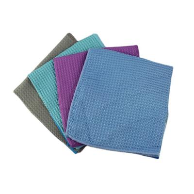 China Absorbent Best Customized Size And Color Cleaning Micrifiber Cloth For Home And Hotel Cleaning for sale