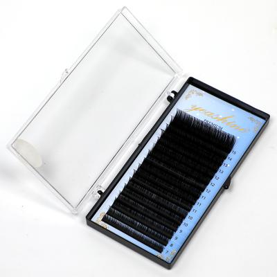 China Hot Selling Mink / Silk Styles Private Label Eyelash Extensions Synthetic Volume Lashes Fans Lashes for sale