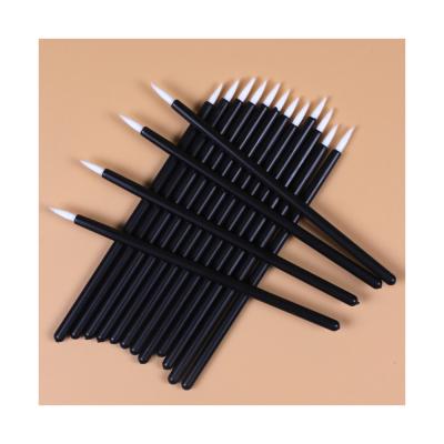 China Disposable Eye Makeup Eyeliner Appilcator Tools Applicator Eyelash Wand Ferrule Foam Other Makeup Brush for sale