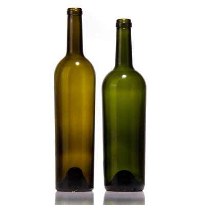 China 750ml Bordeaux Wine Bottles Light Blue 375ml Glass Bottles for sale