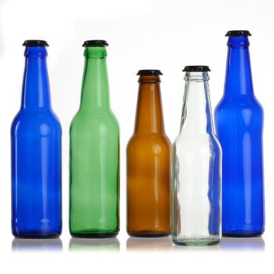 China Custom Carbonated 250ml Glass Soda Bottle Embossed for sale