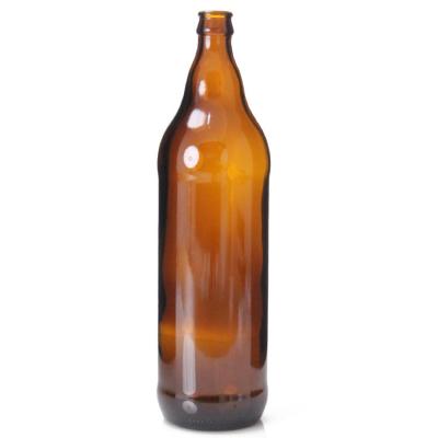 China Wholesale Flip Top Custom Coloured 250ml 330ml 500ml Empty Glass Beer Bottles Beer for sale