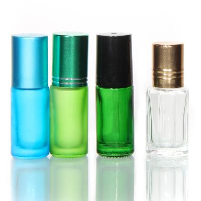 China 10Ml Clear Glass Roller Bottle For Perfume Essential Oils for sale