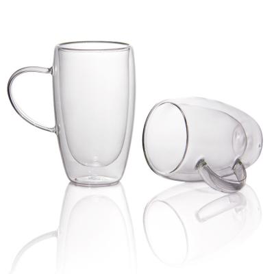 Chine OEM borosilicate à double paroi verres de thé isolés tasses 80ml à vendre