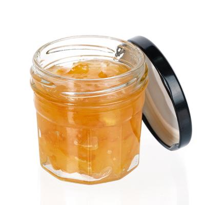 China Factory Price Clear Food Packaging Storage Jar Multiple Sizes Round Glass Jar for sale