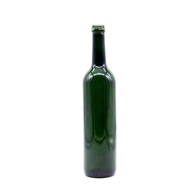 China Empty Glass 750ml 550ml 330ml Beer Bottle Factory Wholesale Transparent for sale