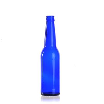 China Customized Shape 200Ml 250Ml 300Ml Party Bottle  Glass Beer Bottle With Aluminum Lid for sale