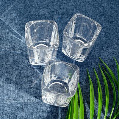 China Großhandel Glas Whisky Tasse Transparente Mini Sublimation Shot Glas Tequila Shot Gläser Espresso Shot Glas zu verkaufen