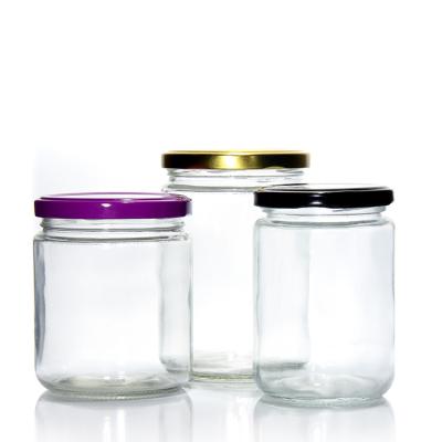 China Top Quality 6Oz 8Oz 12Oz  Freezing Glass Jar With Airtight Aluminum Lid for sale