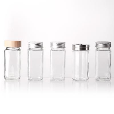 China Free Sample 120Ml 180Ml Safe Packing Spice Glass Container For Packing Spices for sale