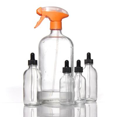 China 30ml 50ml Empty Cosmetic Designer Unique Glass Liquid Lotion Oil Bottle With Pump for sale