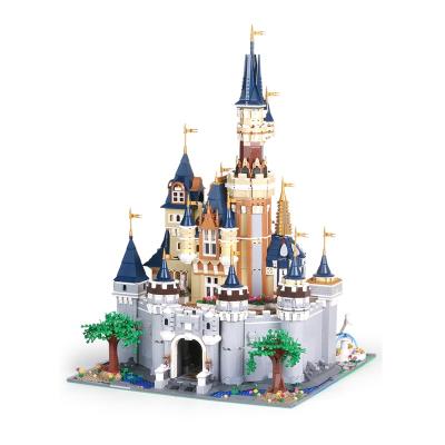 China Kid's Toys Playing High Quality 3d Street View of King 13132 Princess Castle Model Sets Blocks Mold Building Block for Girls Christmas Gifts for sale