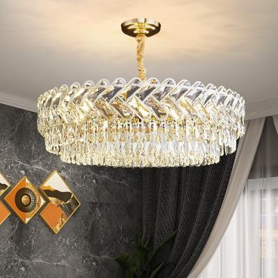 China Creative personality bedroom lamp factory direct sale chandelier modern light luxury crystal post-modern minimalist lamp for sale