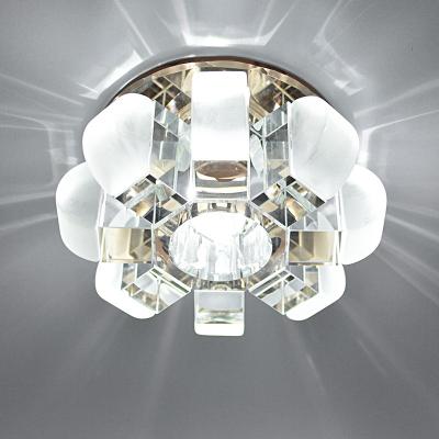 China HOOYI Outdoor Mounted 5W Modern Lead Crystal Ceiling Lamp for Living Room Dining Room Home Decorate for sale